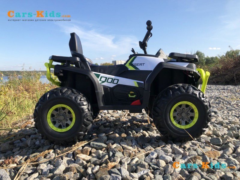 Elektromos quad Gio ATV Desert 4x4 gumi kerékkel, bőrüléssel, slusszkulccsal, összkerék-meghajtással, 2.4 GHZ távirányítóval - kép 4