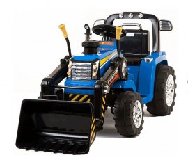 Elektromos traktor Gio Greenfield markoló lapáttal és 2.4 GHz távirányítóval 12 Volt